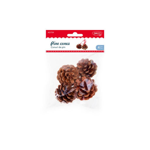 Picture of DACO PINE CONES - 4 PACK